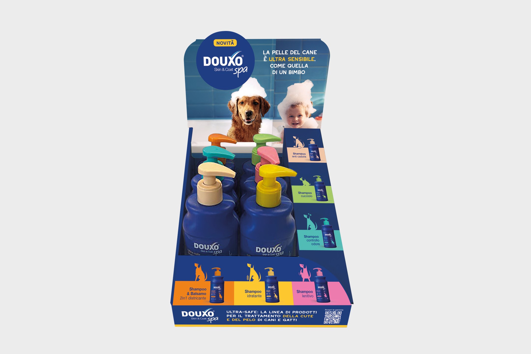 Ceva Santé Animale – Espositore da banco Douxo®