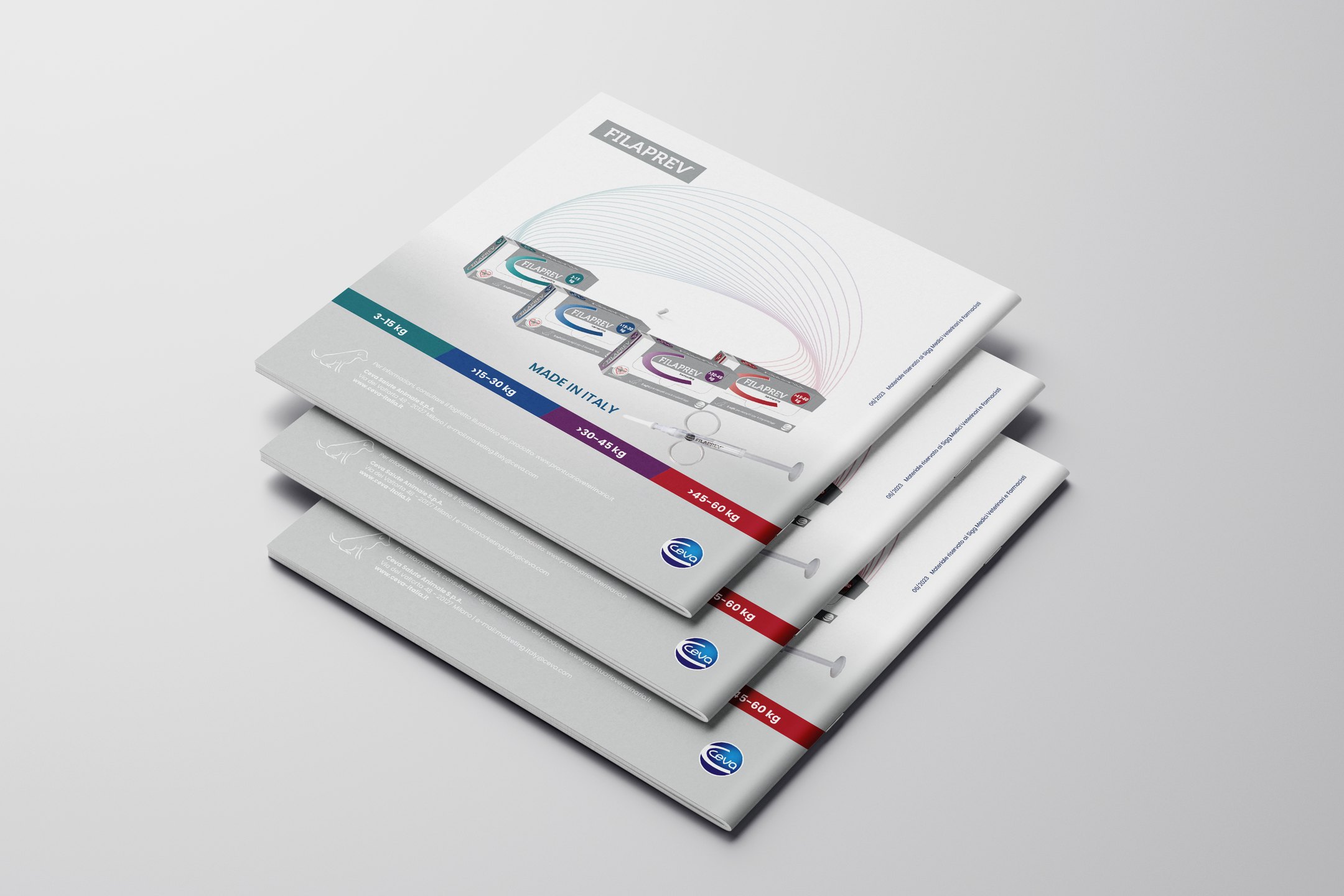 Ceva Santé Animale – Brochure Filaprev®, copertine